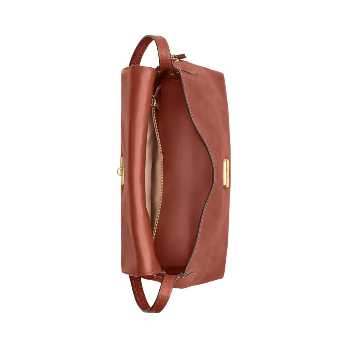 Coach Chelsea Shoulder Bag 30 in Brass Clay