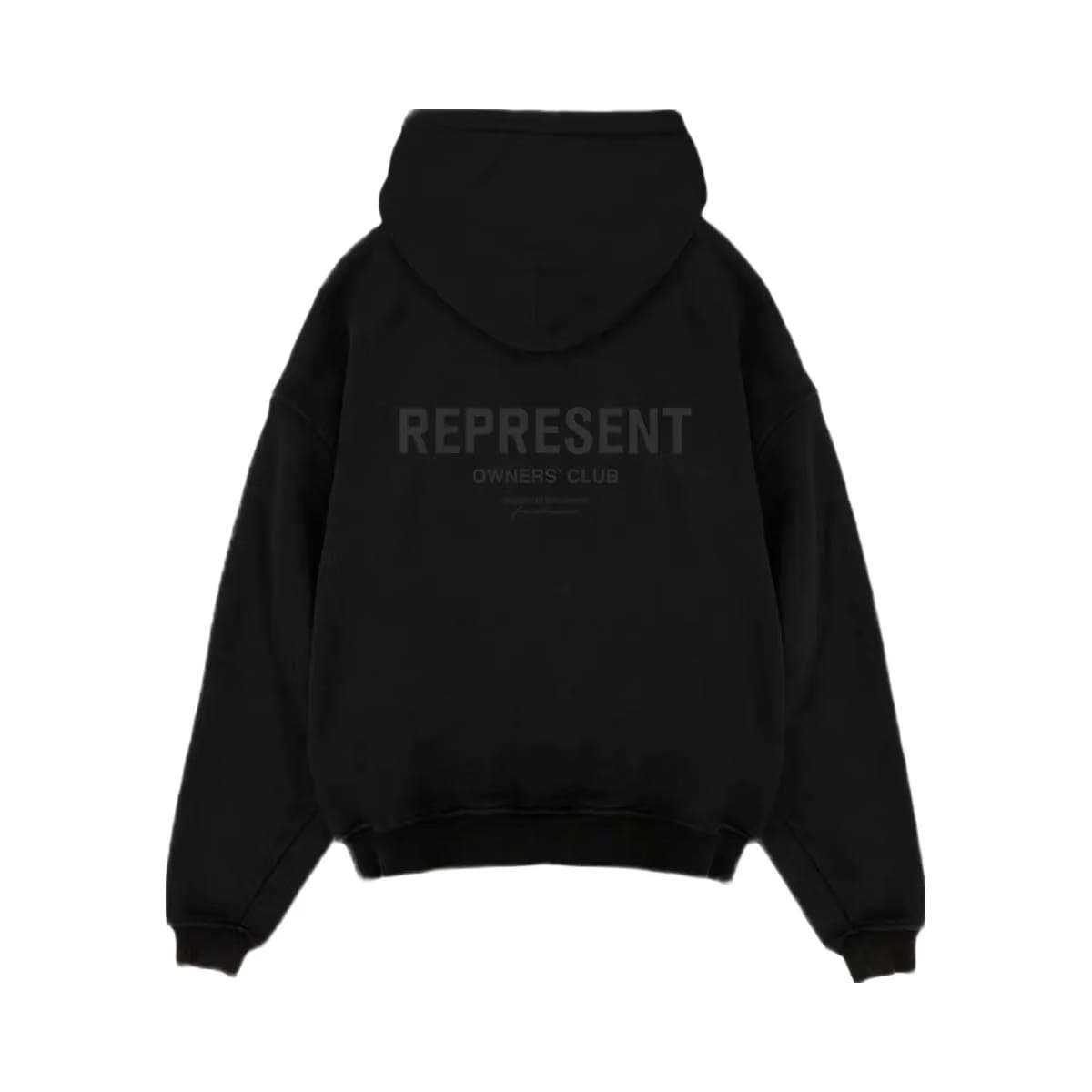 Represent Owners Club Hoodie Black Matte