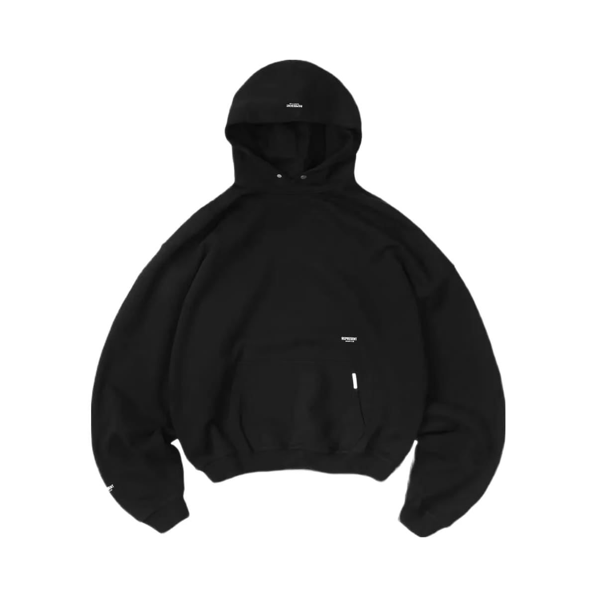 Represent Micro Owners Club Hoodie Jet Black