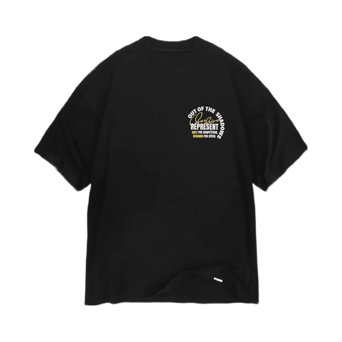 Represent Out Of The Shadows T-Shirt Stained Black
