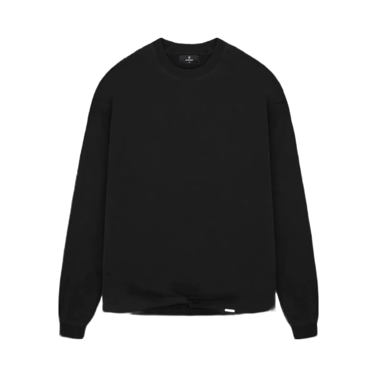 Represent Initial Long Sleeve T-Shirt Black