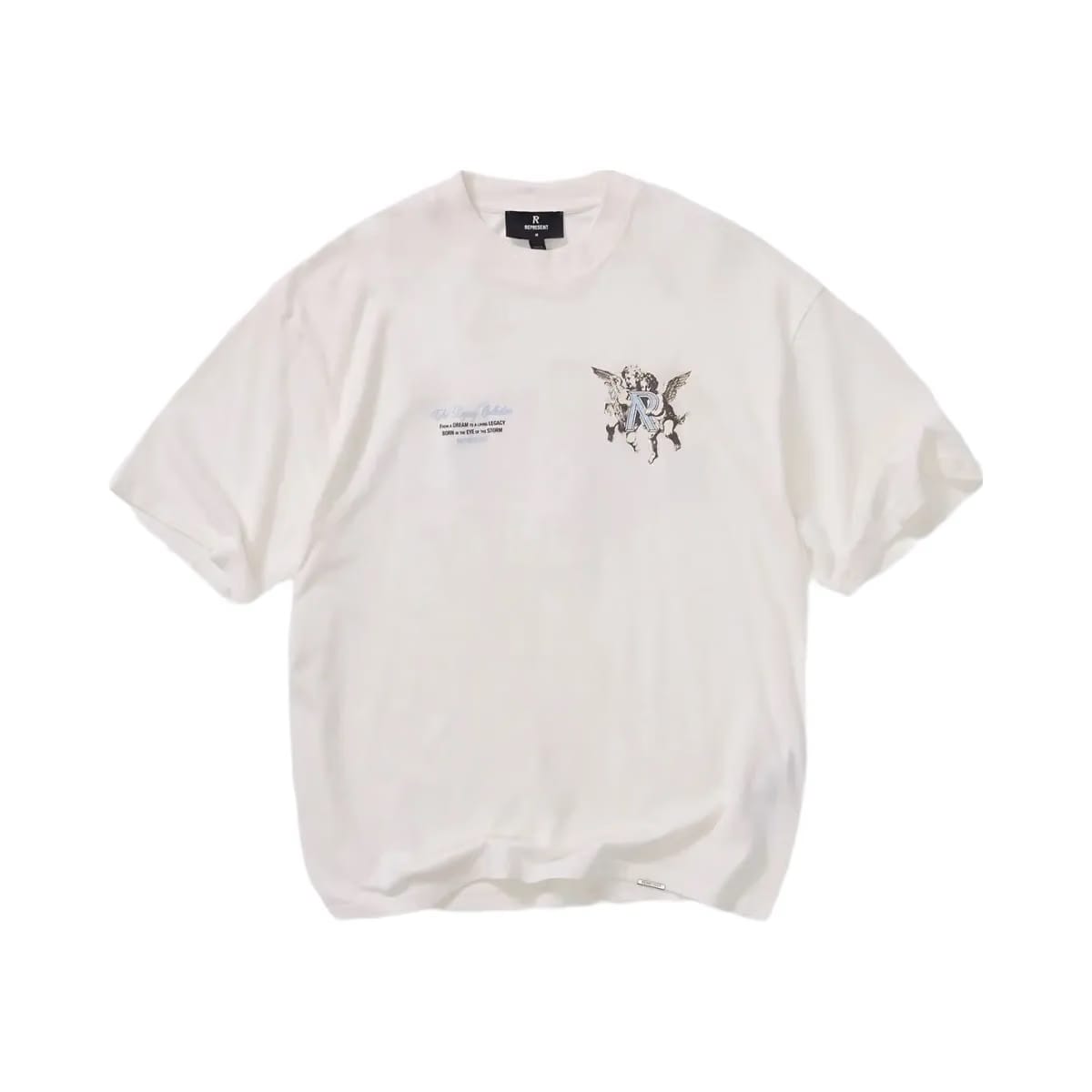 Represent Legacy Cherubs T-Shirt Flat White