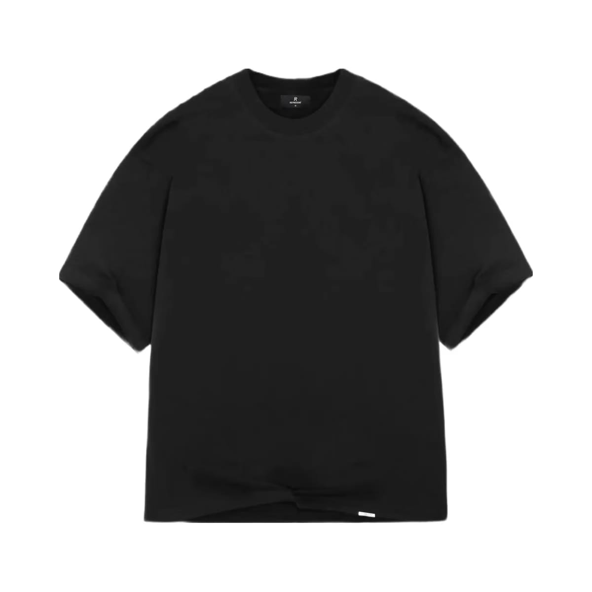 Represent Initial Boxy T-Shirt Black