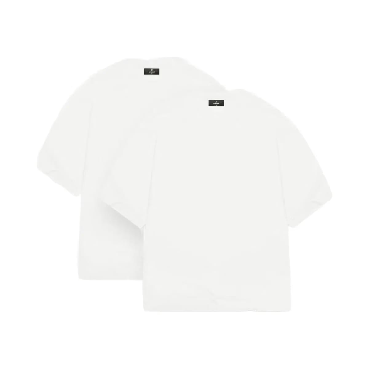 Represent 2 X Initial Boxy T Shirt Flat White