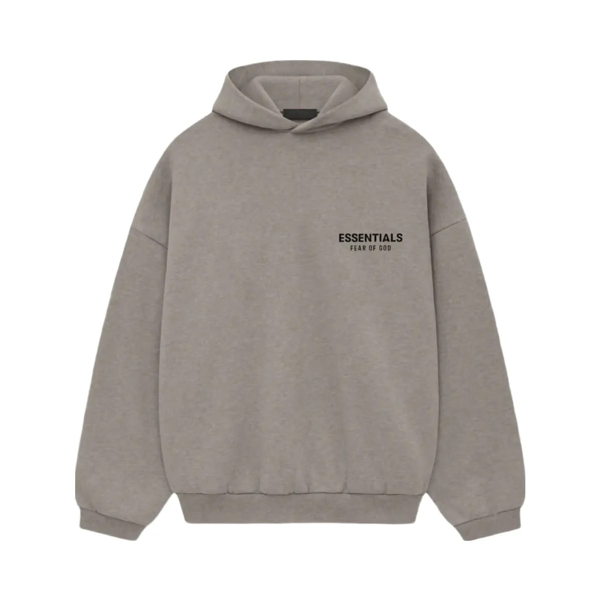 Essentials Fear Of God Essentials Fleece Hoodie Fw24heather Gray