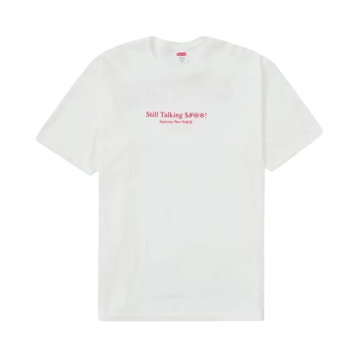 Supreme Still Talking T-Shirt White/Red