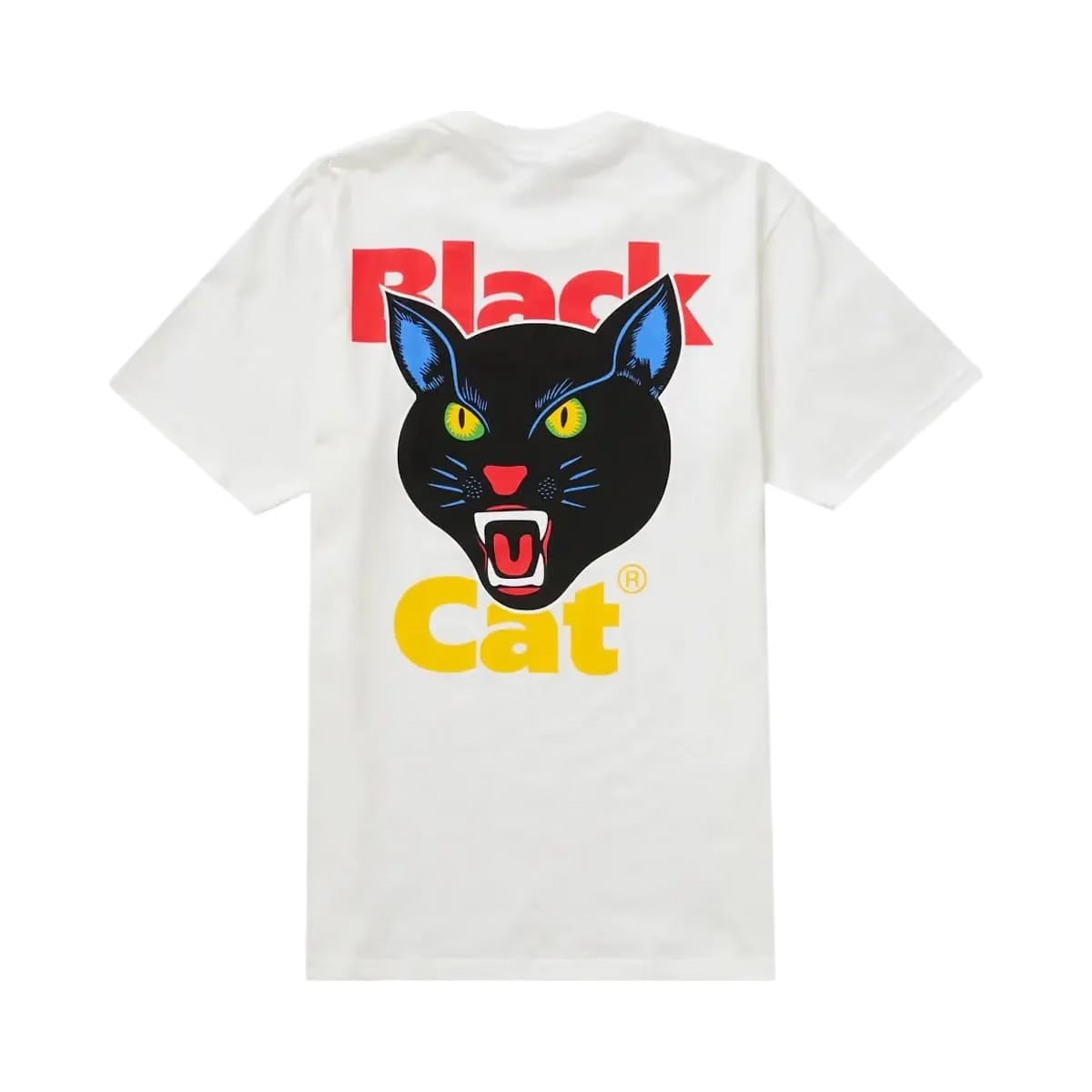 Supreme Black Cat T-Shirt Ss24 White