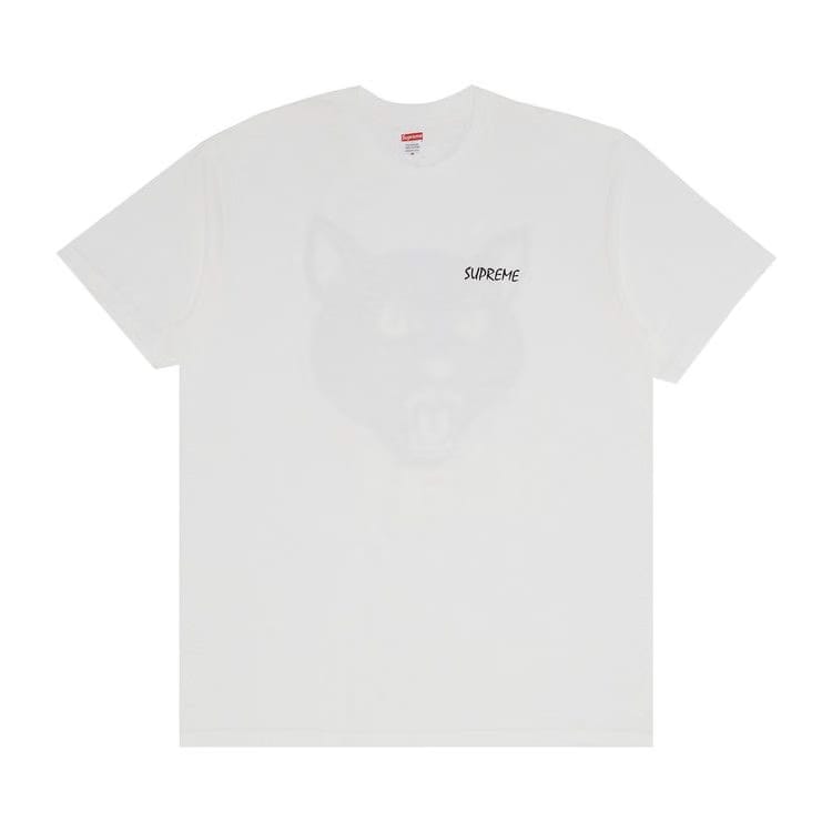 Supreme Black Cat T-Shirt Ss24 White
