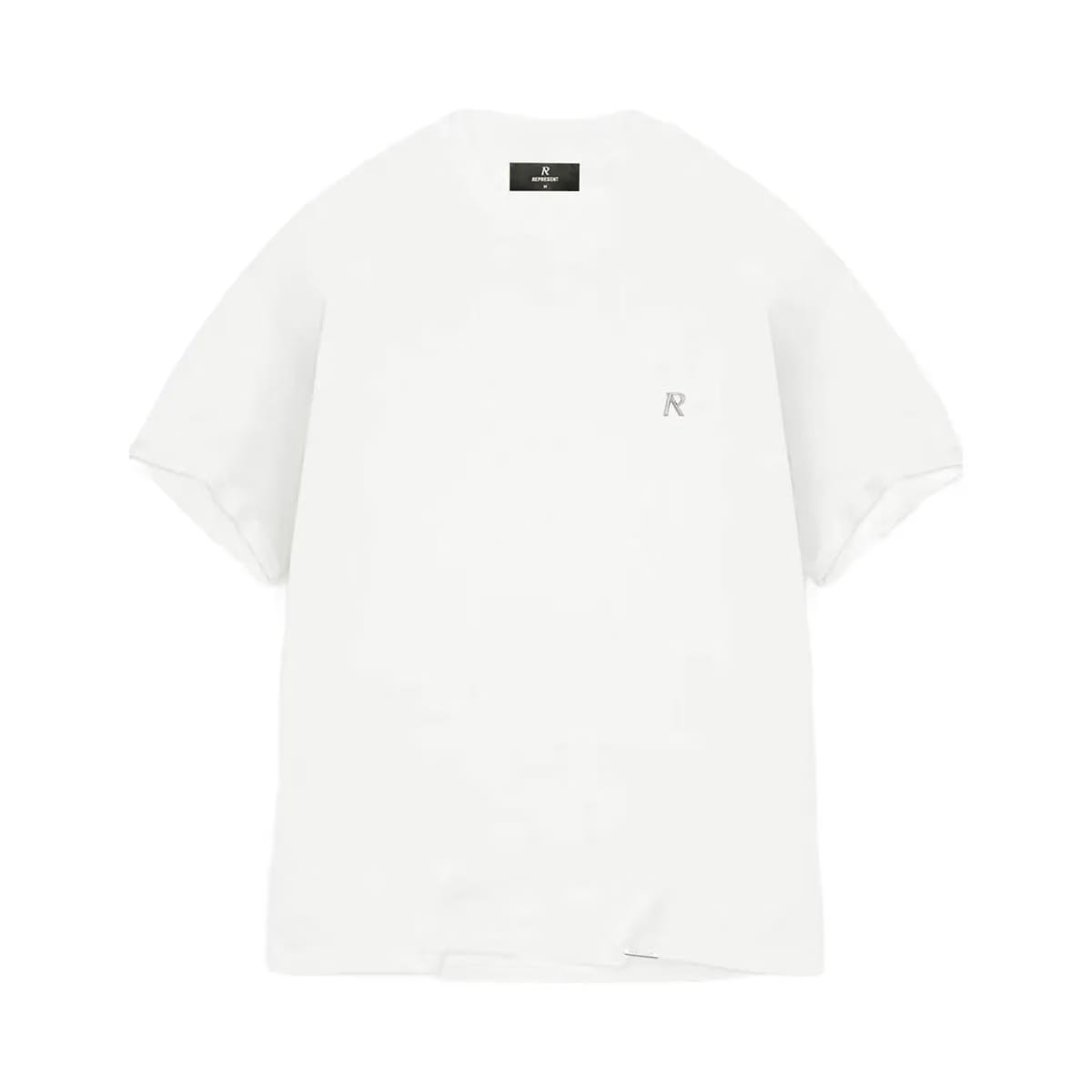 Represent Metal Initial R T-Shirt Flat White