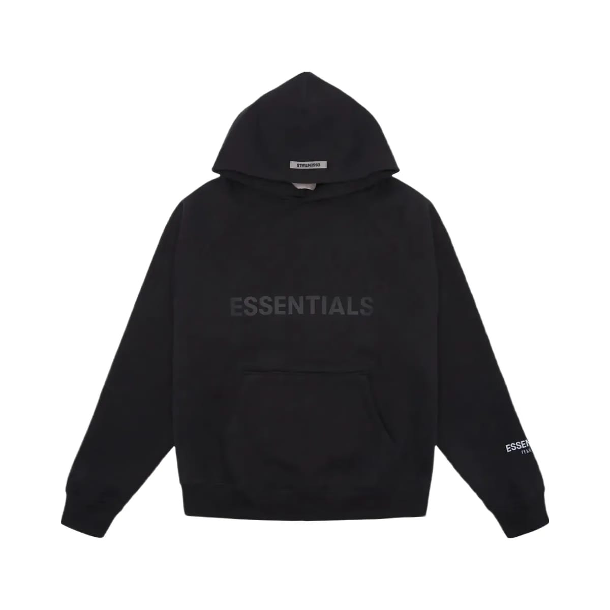 Essentials Ss20 Black Hoodie