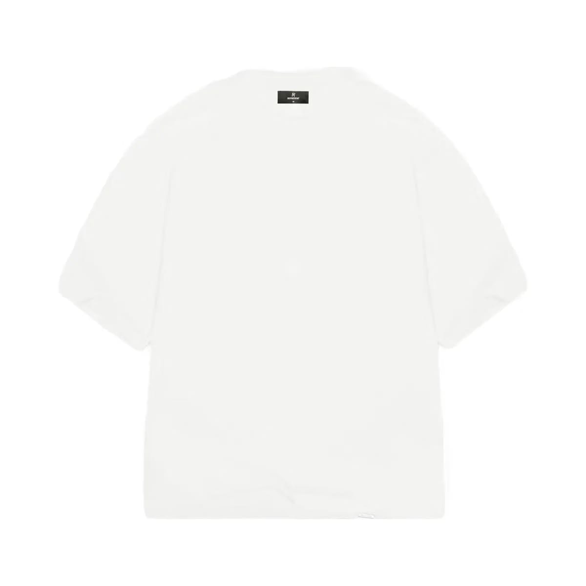 Represent Initial Boxy T-Shirt Flat White