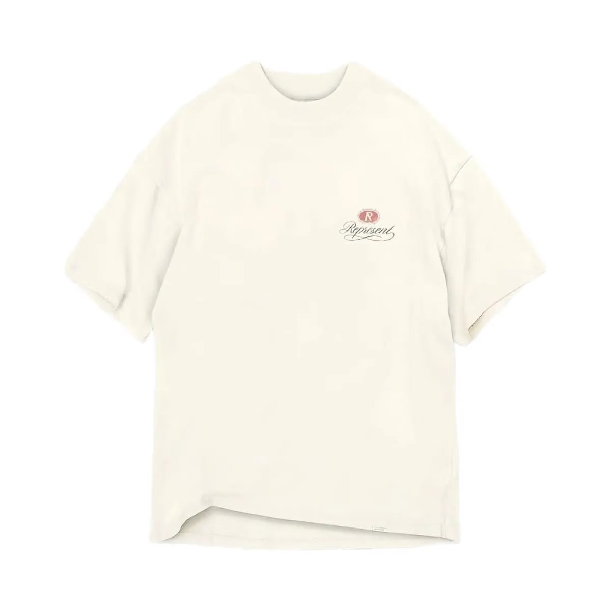 Represent Grand Vintage Hand Drawn T-Shirt Aged White