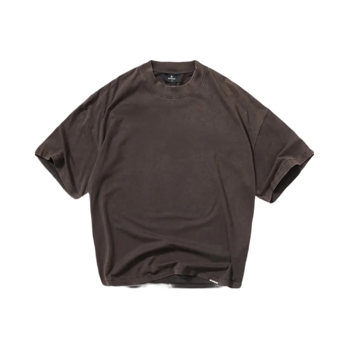 Represent Initial Oversized T-Shirt Coffee