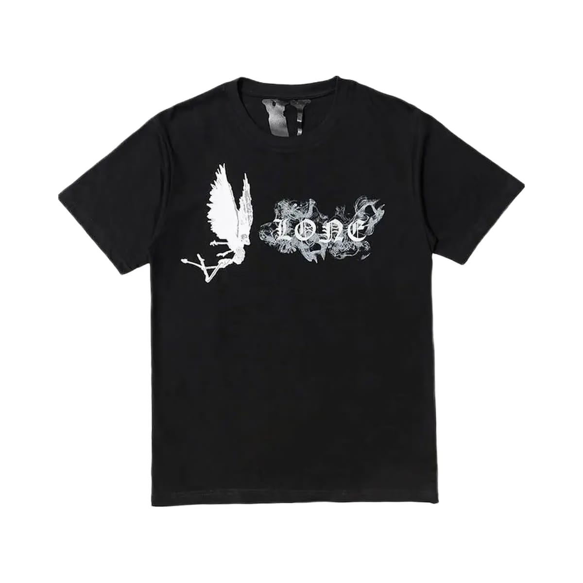 Vlone Pop Smoke Angel T-Shirt Black/White