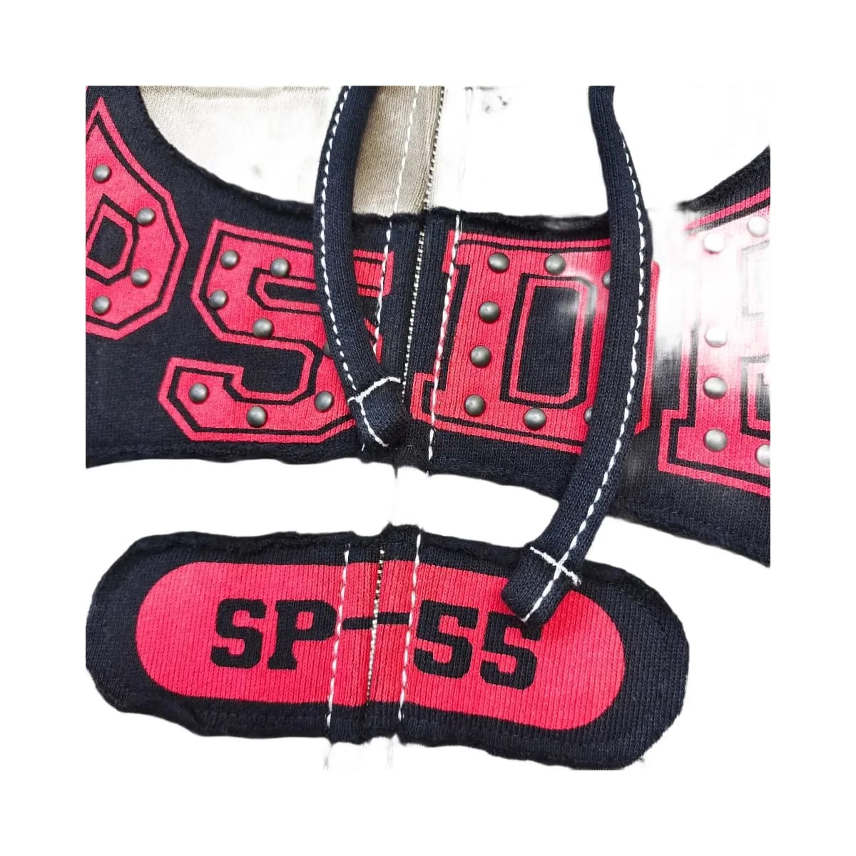 SP5DER T F Zip Hoodie Brown