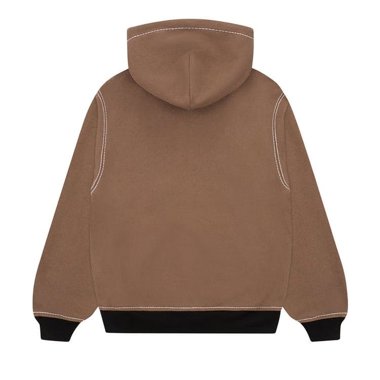 SP5DER T F Zip Hoodie Brown