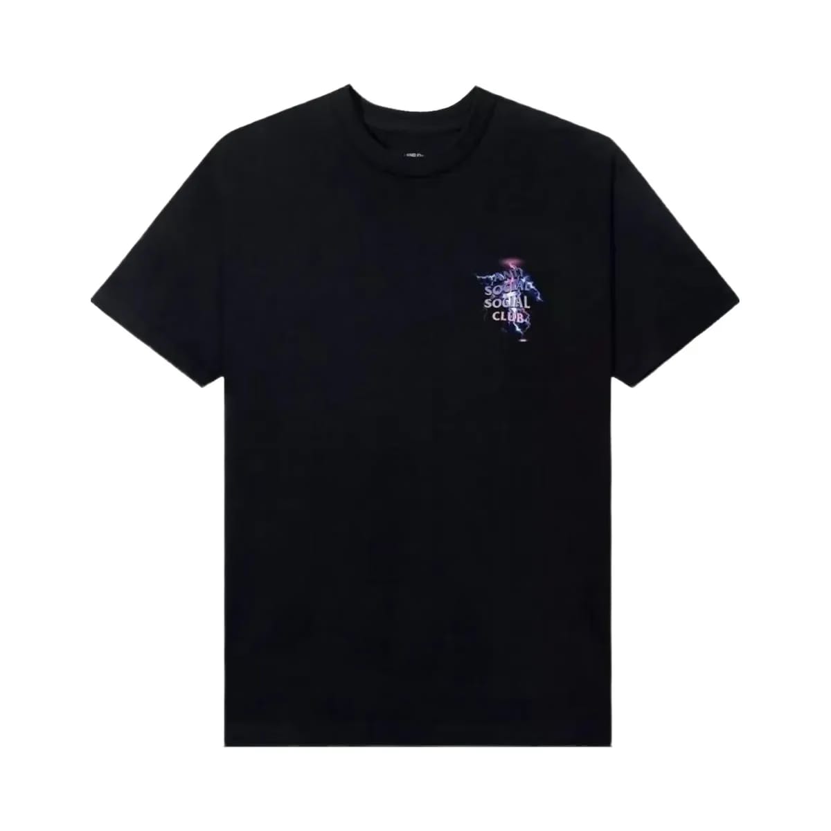 Assc Anti Social Social Club Bolt From The Blue T-Shirt Black