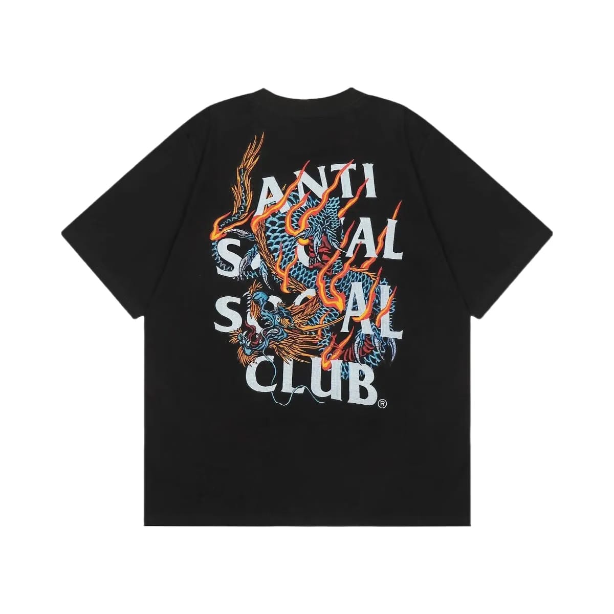 Assc Anti Social Social Club Chinese Dragon T-Shirt