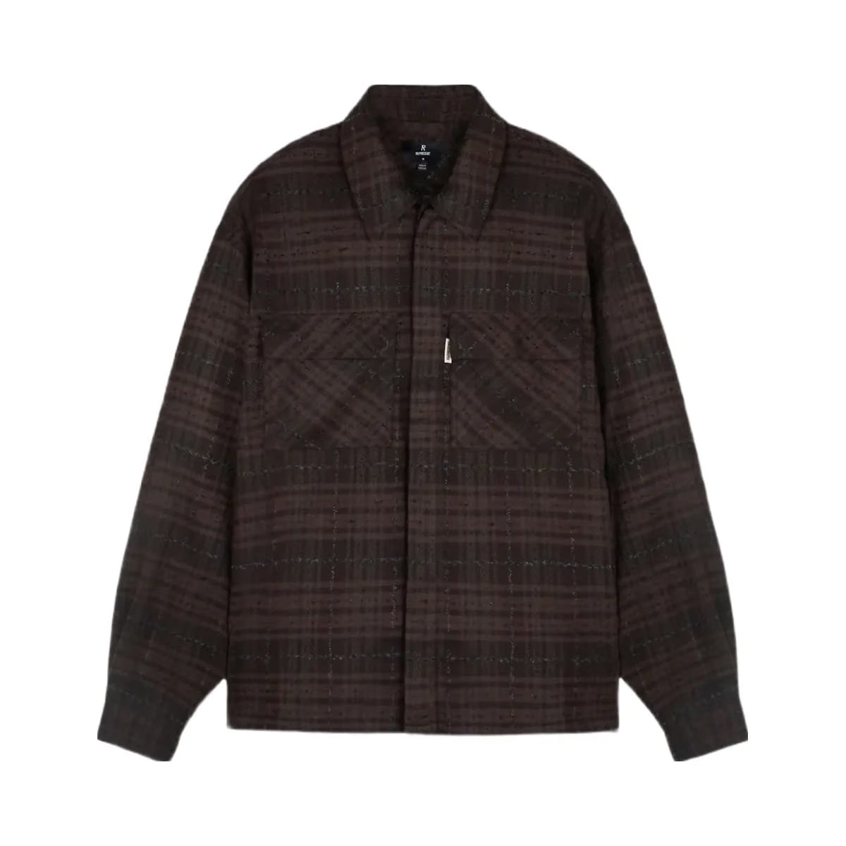 Represent Rep Flannel Shirt Coffee