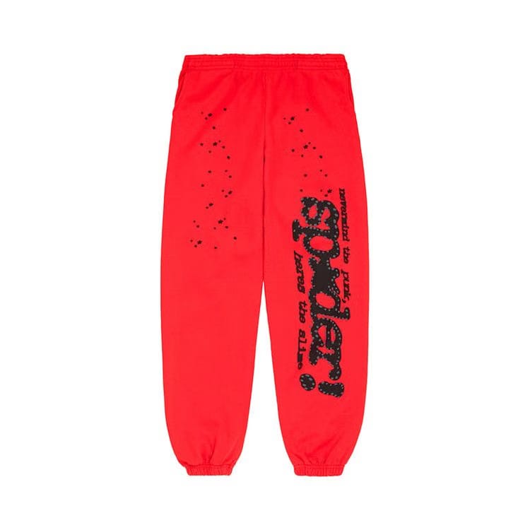 Sp5Der P*nk V2 Sweatpant Red
