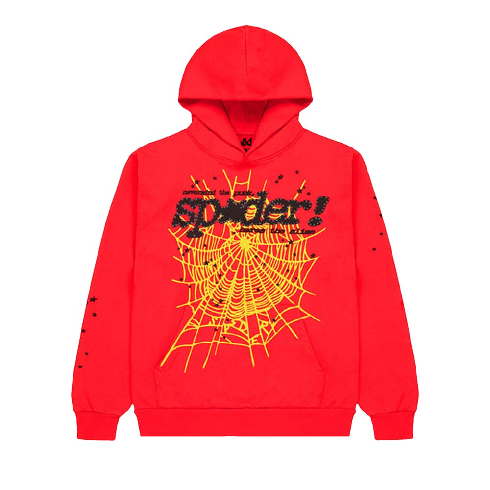 SP5DER P Nk V2 Hoodie Red