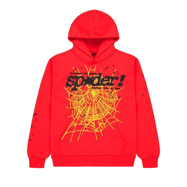 SP5DER P Nk V2 Hoodie Red