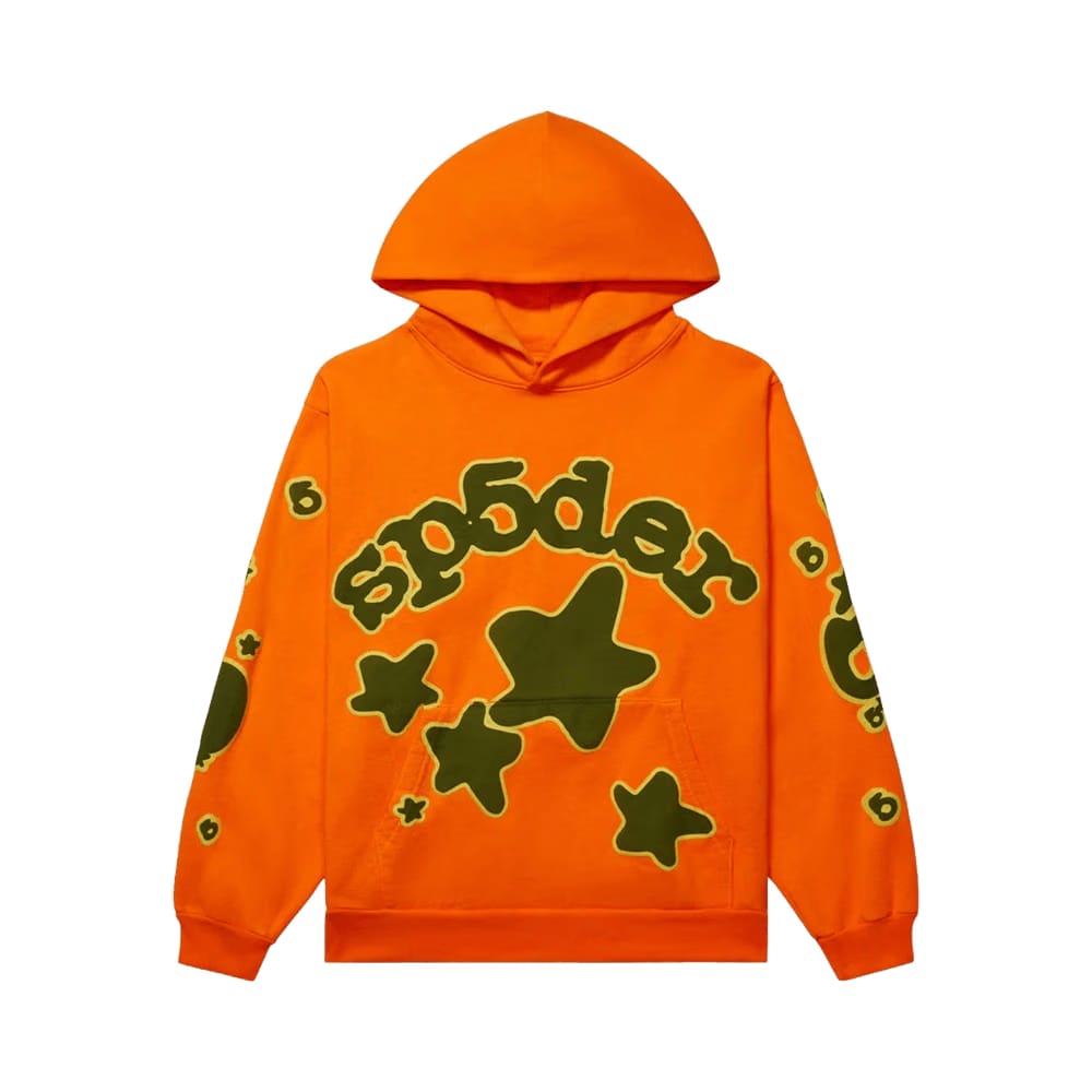 SP5DER Beluga Hoodie Orange