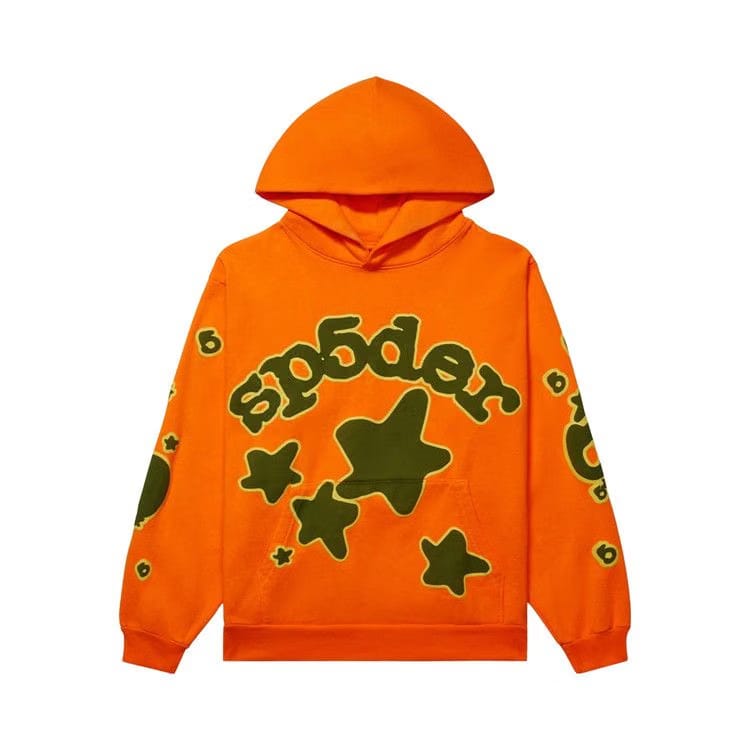SP5DER Beluga Hoodie Orange