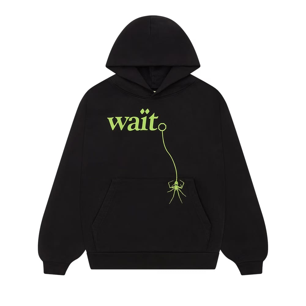 SP5DER Wait Hoodie Black