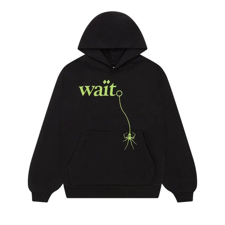 SP5DER Wait Hoodie Black