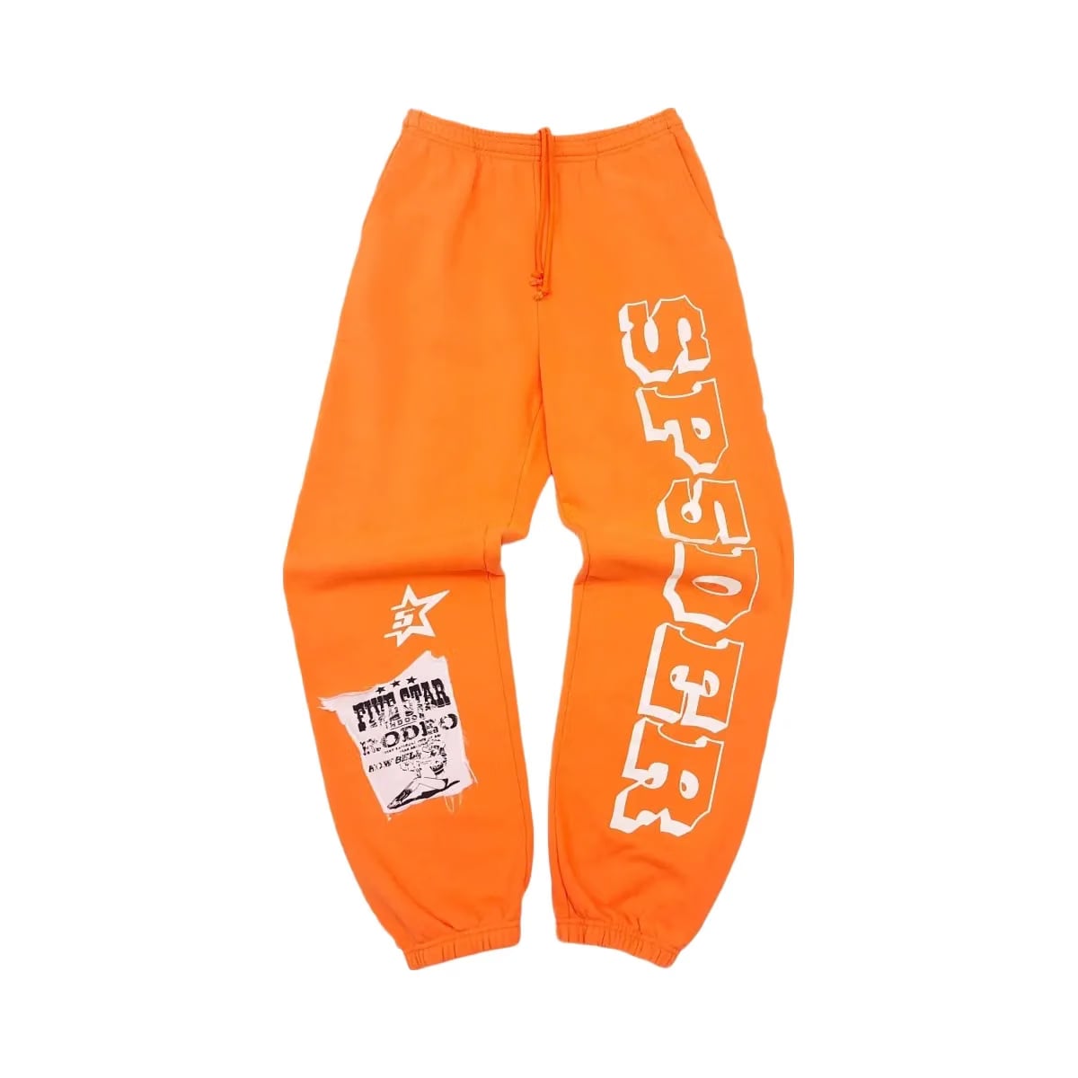 SP5DER 5star Rodeo Sweatpant Orange
