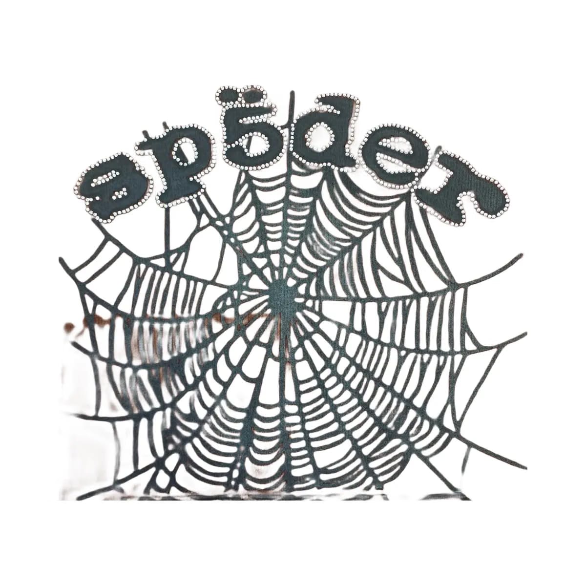 SP5DER X Travis Scott Complexcon Exclusive Rhinestone Web