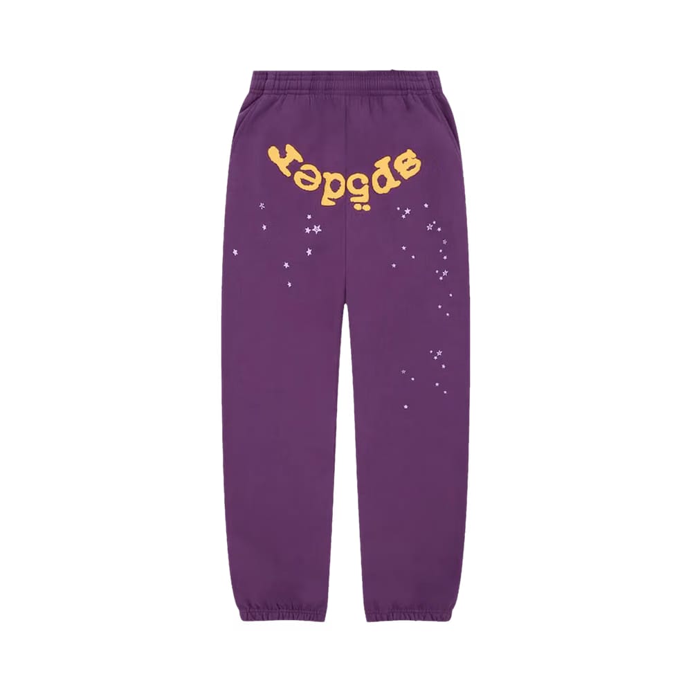 SP5DER Star Og Web V2 Sweatpant Purple