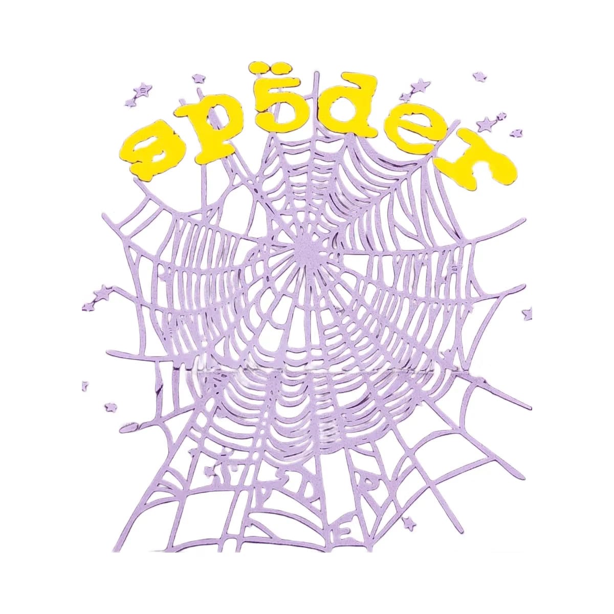 SP5DER Star Og Web V2 Hoodie Purple