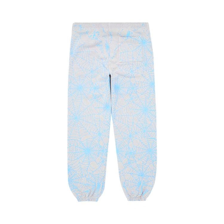 SP5DER Aop Web Sweatpants Heather Grey