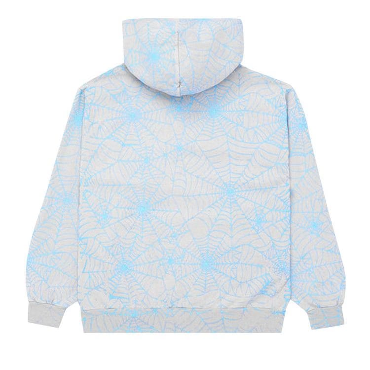 SP5DER Aop Web Hoodie Heather Grey