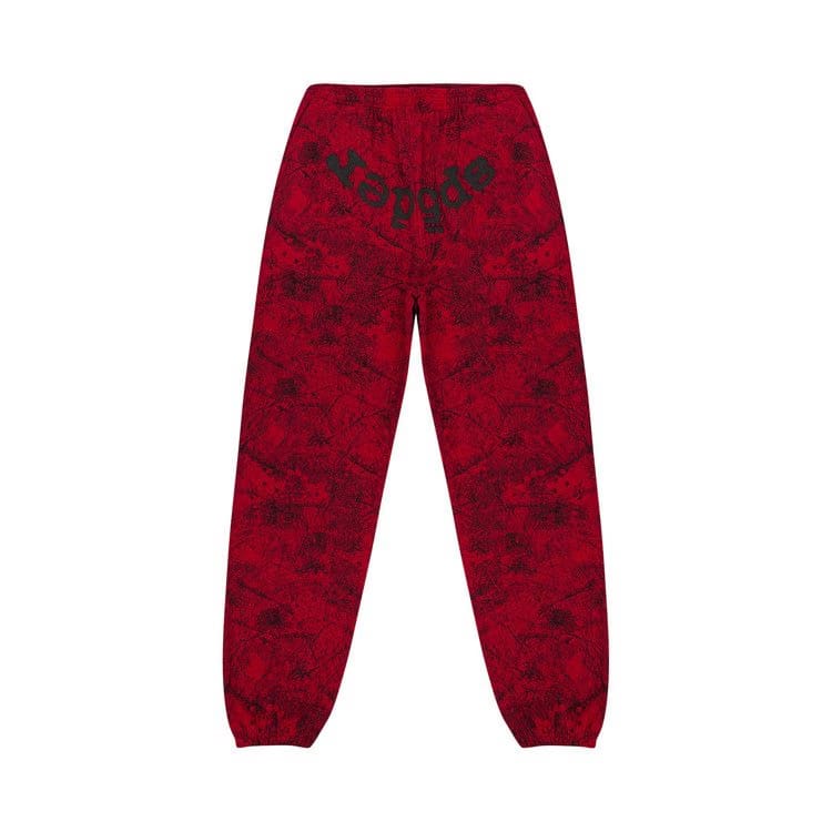 Sp5Der OG Tree Camo Sweatpant Red