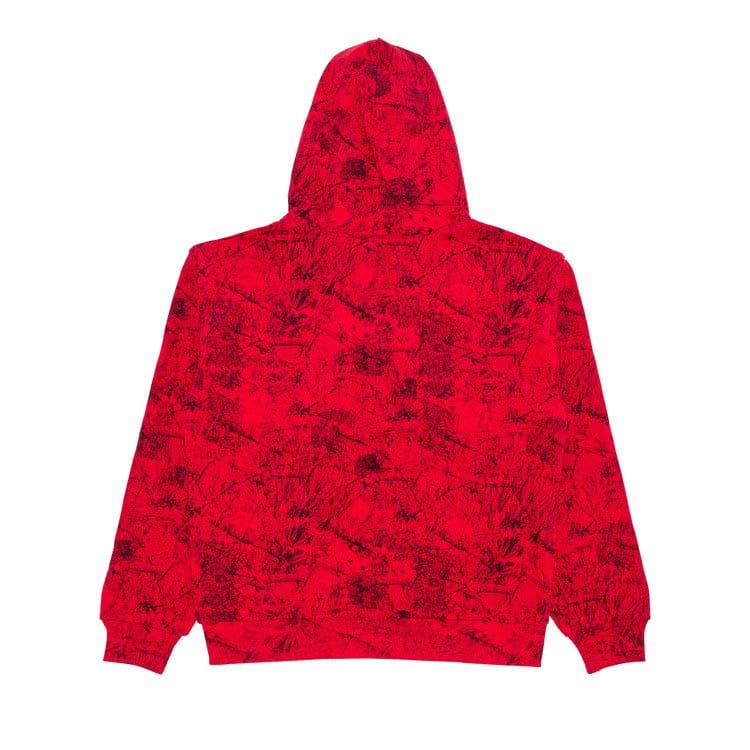 SP5DER Og Tree Camo Hoodie Red