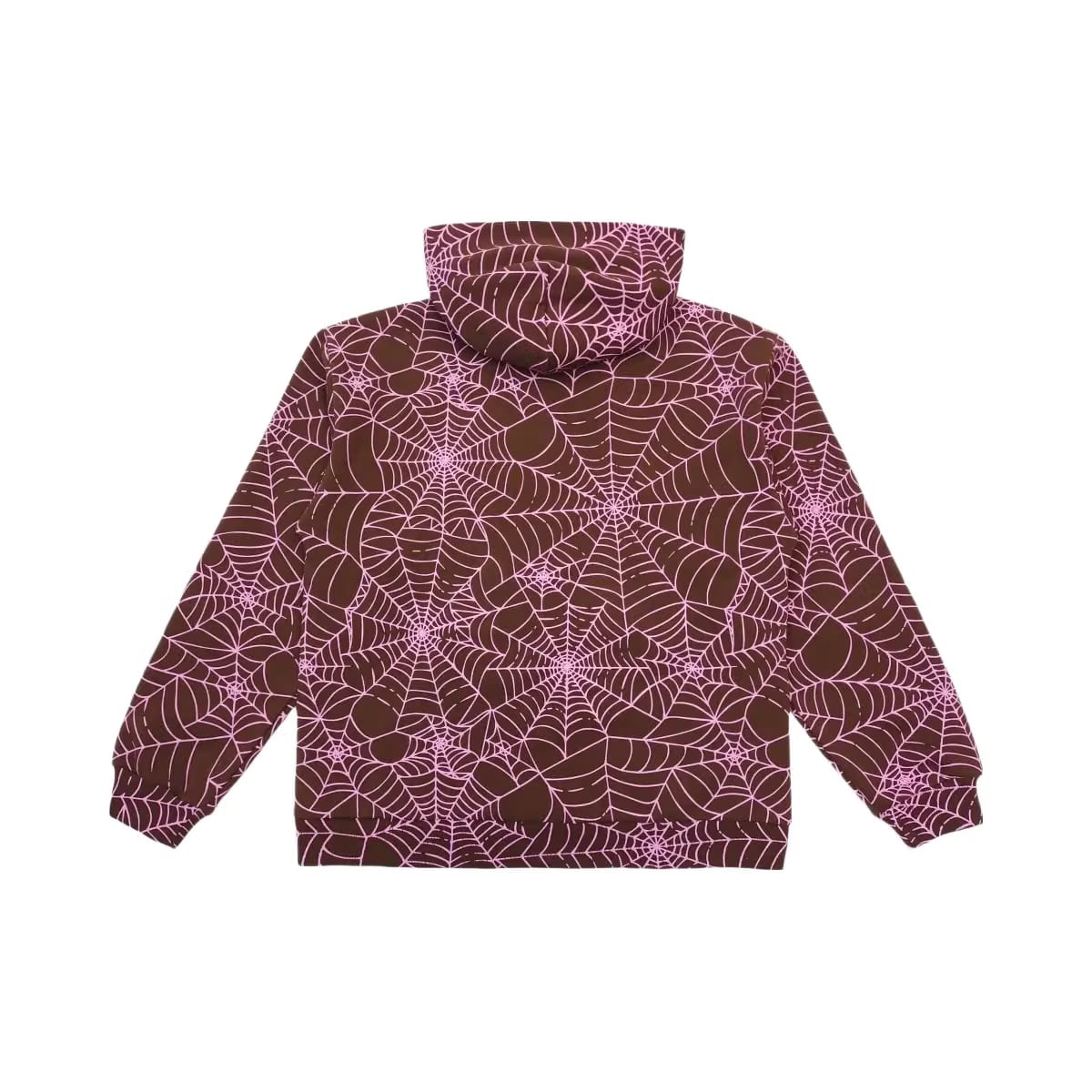 SP5DER Aop Hoodie Brown