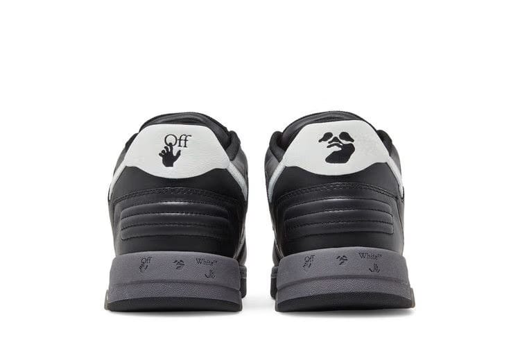 OFF-WHITE Out Of Office OOO Low Tops Black Grey FW21