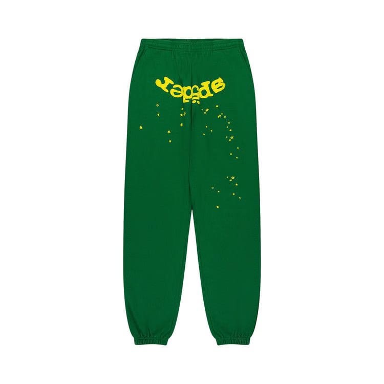 SP5DER Star Og Web V2 Sweatpant Slime Green