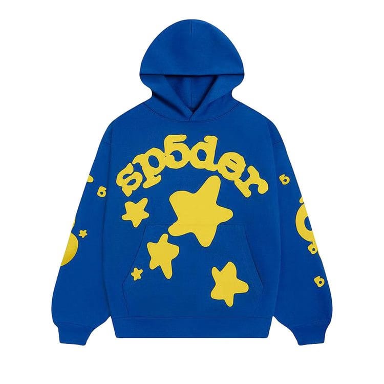 SP5DER Beluga Hoodie Tc Blue