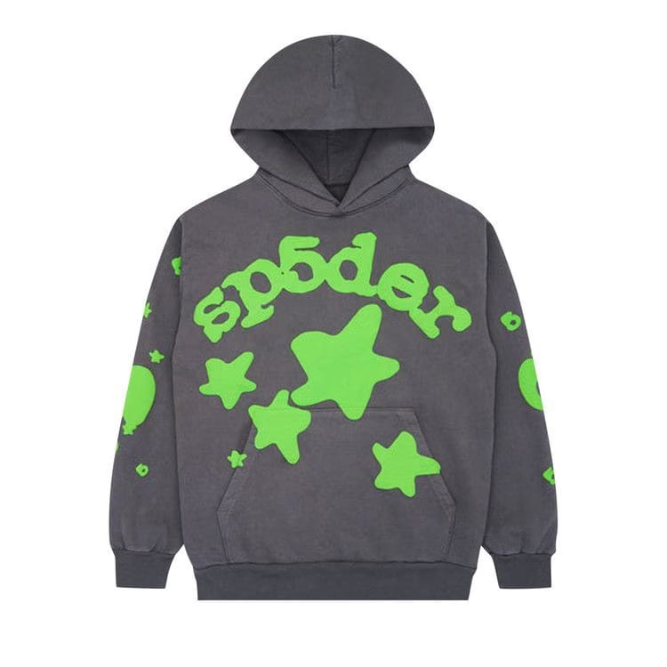 SP5DER Beluga Hoodie Slate Grey Green