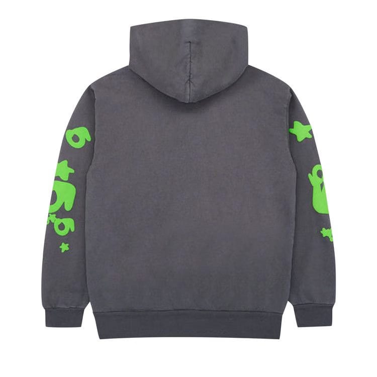 SP5DER Beluga Hoodie Slate Grey Green