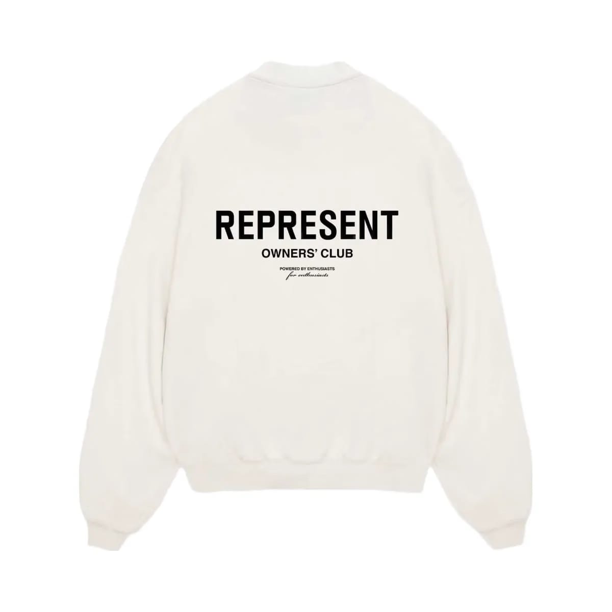 Represent Owners Club Sweater Flat White