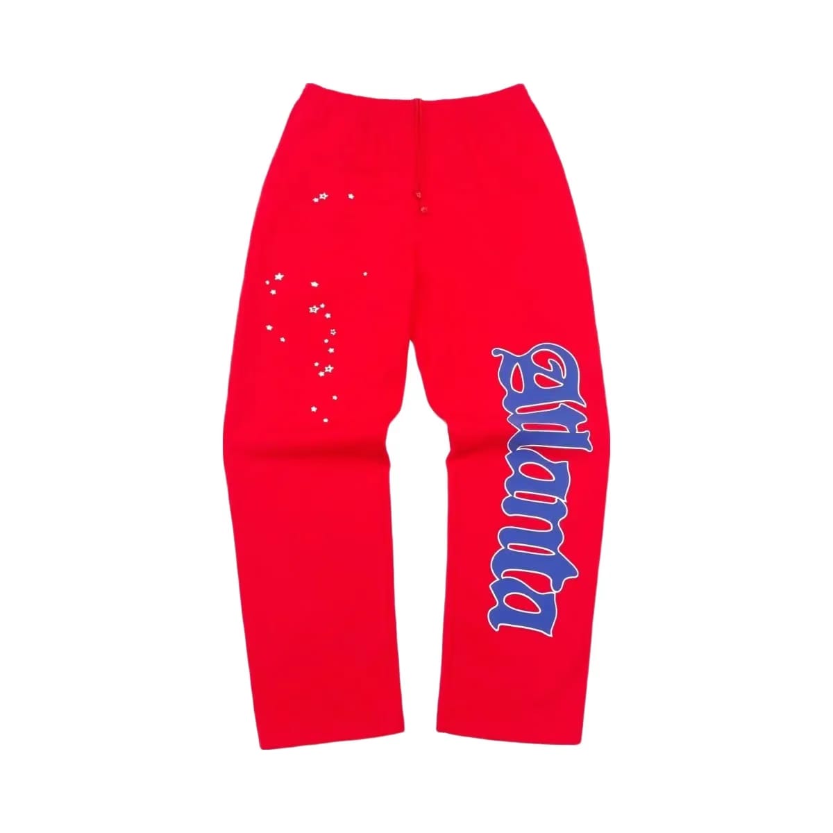 SP5DER Atlanta Open Leg Sweatpant Red
