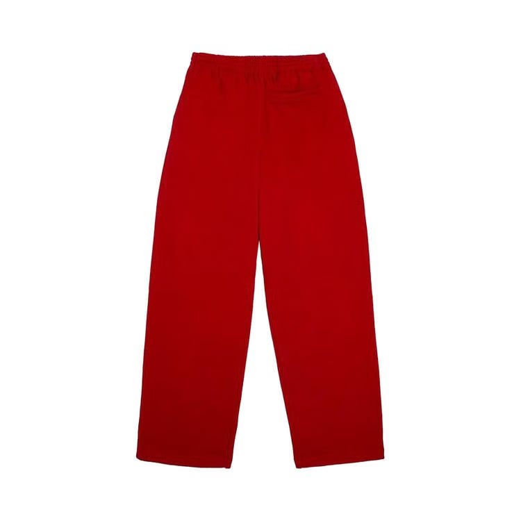 SP5DER Atlanta Open Leg Sweatpant Red