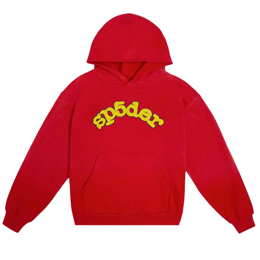 SP5DER Og Logo Hoodie Red