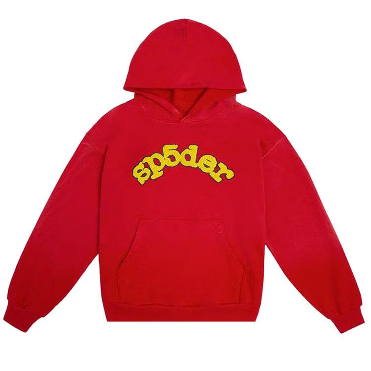 SP5DER Og Logo Hoodie Red