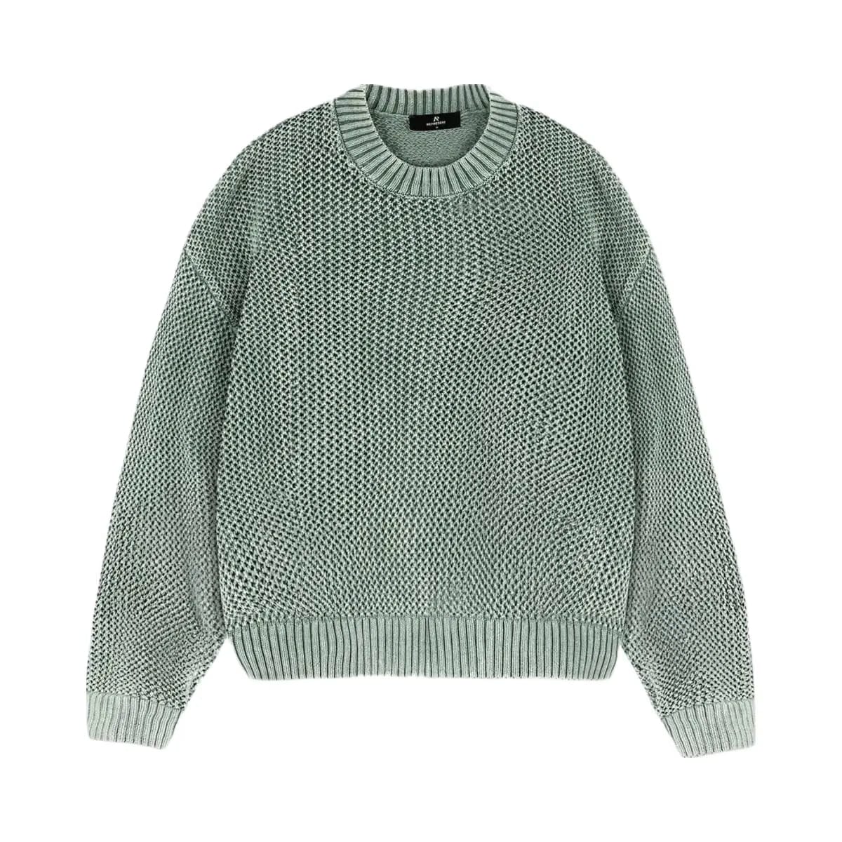 Represent Open Gauge Knit Sweater Forest Green